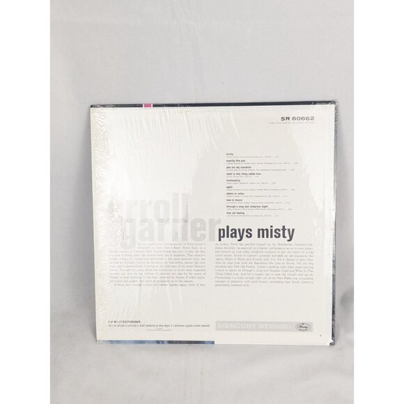 Erroll Garner: Plays Misty 12" 33 RPM LP SR 60662 - Picture 2 of 4